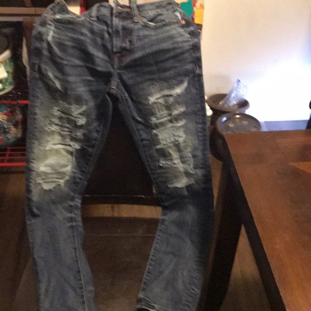 American eagle jeans dark blue